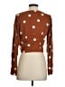 Uterque Brown Long Sleeve Blouse Size S - photo 2