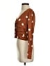 Uterque Brown Long Sleeve Blouse Size S - photo 5