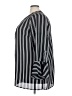 Violet & Claire 100% Polyester Stripes Black 3/4 Sleeve Blouse Size 2X - photo 5