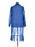 Unbranded 100% Polyester Blue Long Sleeve Blouse Size M - photo 2