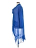 Unbranded 100% Polyester Blue Long Sleeve Blouse Size M - photo 5