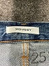 MOUSSY 100% Cotton Graphic Blue Jeans Size 25 waist - photo 7