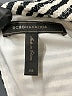 BCBGMAXAZRIA Stripes Black Cocktail Dress Size 8 - photo 7