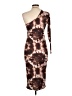 Boohoo Tie-dye Brown Cocktail Dress Size 10 - photo 2