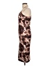 Boohoo Tie-dye Brown Cocktail Dress Size 10 - photo 5