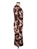 Boohoo Tie-dye Brown Cocktail Dress Size 10 - photo 4