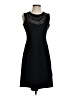 Calvin Klein 100% Polyester Solid Black Cocktail Dress Size 4 - photo 1