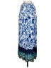 Alya 100% Polyester Paisley Blue Casual Skirt Size S - photo 2