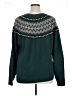 Weatherproof 100% Polyester Chevron-herringbone Green Pullover Sweater Size XL - photo 2