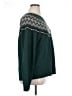 Weatherproof 100% Polyester Chevron-herringbone Green Pullover Sweater Size XL - photo 4