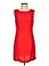Esprit De.Corp 100% Polyester Solid Red Cocktail Dress Size 3 - 4 - photo 1