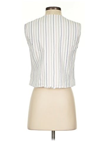 Fate Sleeveless Button-Down Shirt (view 2)