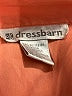 DressBarn 100% Polyester Orange 3/4 Sleeve Blouse Size L - photo 7
