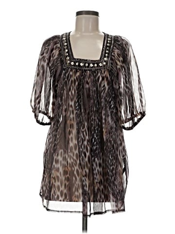 Apart Short Sleeve Blouse (view 1)