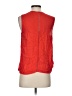 Ella Moss 100% Rayon Red Sleeveless Blouse Size S - photo 2