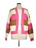 Uncharted Threads Color Block Pink Cardigan Size XL - photo 1