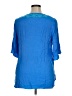 Lilly Pulitzer For Target Blue Short Sleeve Blouse Size XL - photo 2