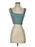 Zara 100% Polyester Teal Tube Top Size XS - photo 1