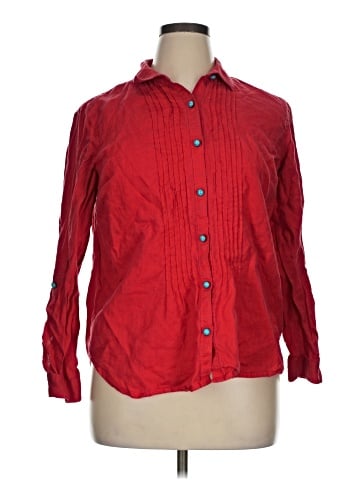Jones New York Sport Long Sleeve Button-Down Shirt (view 1)