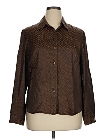 Tamotsu New York Long Sleeve Blouse (view 1)