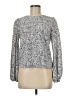 Shein Silver Long Sleeve Blouse Size 6 - photo 1