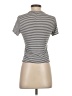 Rag & Bone Stripes Silver Short Sleeve Turtleneck Size XS - photo 2