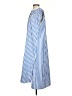 Harshman Stripes Blue Casual Dress Size XS - photo 5