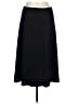 Kate Hill Solid Black Formal Skirt Size L - photo 2