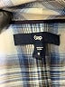 Gap 100% Cotton Plaid Blue Long Sleeve Button-Down Shirt Size S - photo 7
