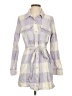 Sanctuary Purple Long Sleeve Button-Down Shirt Size S - photo 1