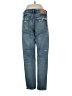 MOUSSY 100% Cotton Graphic Blue Jeans Size 25 waist - photo 2