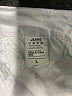 Jeans White Shorts Size L - photo 3