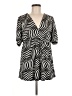 MICHAEL Michael Kors 100% Polyester Black Short Sleeve Blouse Size M - photo 1