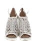 Alex Marie Metallic Silver Gray Heels Size 9 1/2 - photo 2