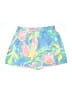 Lilly Pulitzer 100% Polyester Tropical Blue Shorts Size XS - photo 1