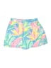 Lilly Pulitzer 100% Polyester Tropical Blue Shorts Size XS - photo 2