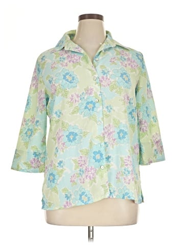 Allison Daley 3/4 Sleeve Blouse (view 1)
