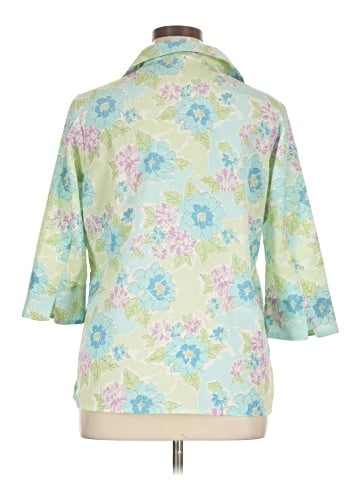 Allison Daley 3/4 Sleeve Blouse (view 2)