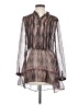 Deletta Paisley Gray Long Sleeve Blouse Size S - photo 1
