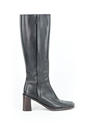 The Row Patch Knee-High Leather Boots (view 1)