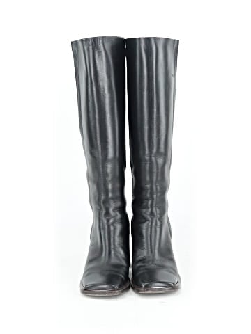 The Row Patch Knee-High Leather Boots (view 2)