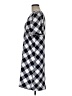 Ann Taylor 100% Polyester Argyle Gray Casual Dress Size 6 (tall) - photo 5
