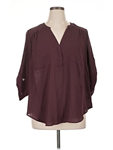 Torrid 3/4 Sleeve Blouse (view 1)