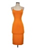 Babaton Solid Orange Cocktail Dress Size XS - photo 1