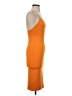 Babaton Solid Orange Cocktail Dress Size XS - photo 4