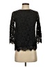 Ann Taylor Black 3/4 Sleeve Top Size XXS - photo 1