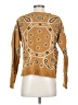 Madewell Paisley Gold Pullover Sweater Size XS - photo 2
