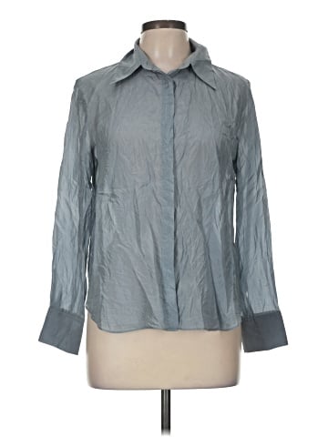 Massimo Dutti Long Sleeve Blouse (view 1)