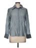 Massimo Dutti Gray Long Sleeve Blouse Size 8 - photo 1