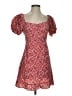 Cupshe 100% Rayon Hearts Red Casual Dress Size XS - photo 1